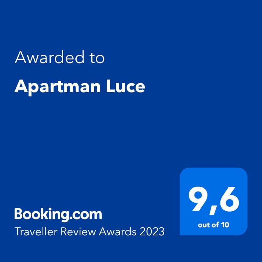 דירות Brzac Apartman Luce מראה חיצוני תמונה